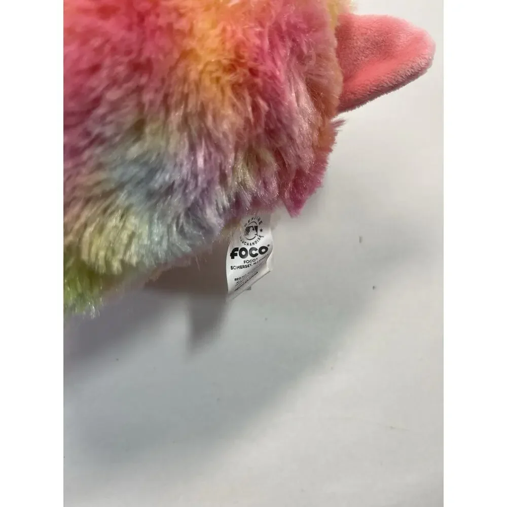 FOCO Tampa Bay Rays Rainbow Alpaca Llama Plush NWT MLB Stuffed Animal Rare